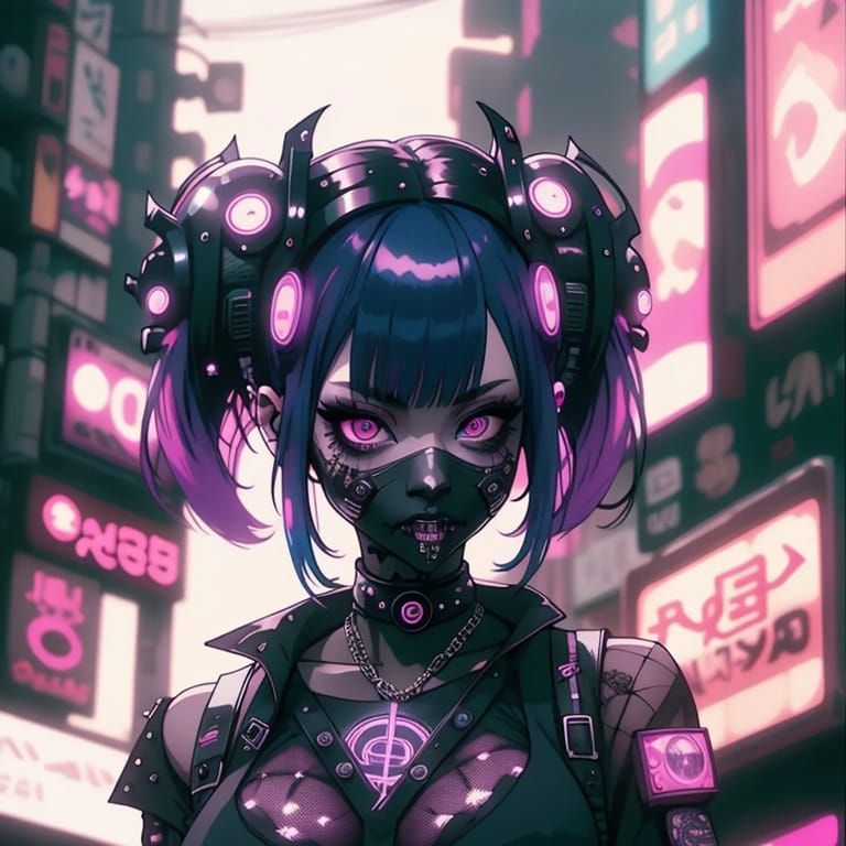 AI Character (neonpunk)